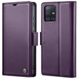 For Samsung Galaxy A71 4G CaseMe 023 Butterfly Buckle Litchi Texture RFID Anti-theft Leather Phone Case(Pearly Purple) - Galaxy Phone Cases by CaseMe | Online Shopping South Africa | PMC Jewellery | Buy Now Pay Later Mobicred
