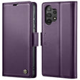 For Samsung Galaxy A13 4G/5G/A04s/A04/M13 5G CaseMe 023 Butterfly Buckle Litchi Texture RFID Anti-theft Leather Phone Case(Pearly Purple) - free shipping - PMC Jewellery - Order now!