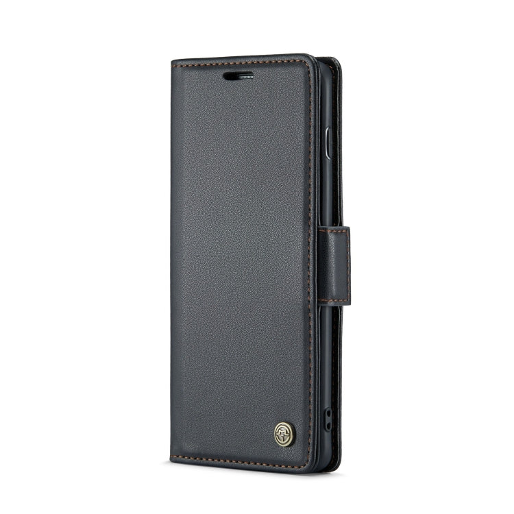 For Samsung Galaxy S10+ CaseMe 023 Butterfly Buckle Litchi Texture RFID Anti-theft Leather Phone Case(Black) - Galaxy Phone Cases by CaseMe | Online Shopping South Africa | PMC Jewellery | Buy Now Pay Later Mobicred