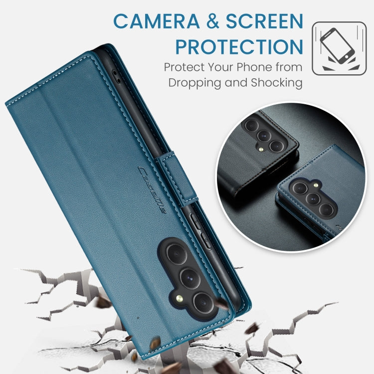For Samsung Galaxy A54 5G CaseMe 023 Butterfly Buckle Litchi Texture RFID Anti-theft Leather Phone Case(Blue) - Galaxy Phone Cases by CaseMe | Online Shopping South Africa | PMC Jewellery | Buy Now Pay Later Mobicred