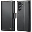 For Samsung Galaxy S23 FE 5G CaseMe 023 Butterfly Buckle Litchi Texture RFID Anti-theft Leather Phone Case(Black) - Galaxy Phone Cases by CaseMe | Online Shopping South Africa | PMC TechLife | Buy Now Pay Later Mobicred