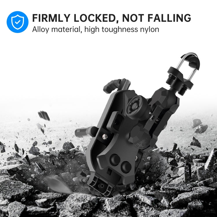 WUPP CS-1848A2 Motorcycle Shock Absorption Riding Phone Holder, Style:Handlebars - free shipping - PMC Jewellery - Order now!
