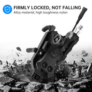 WUPP ZH-1848B2 15W Motorcycle Wireless Fast Charging Phone Navigation Holder, Style:M10 Ball Joint