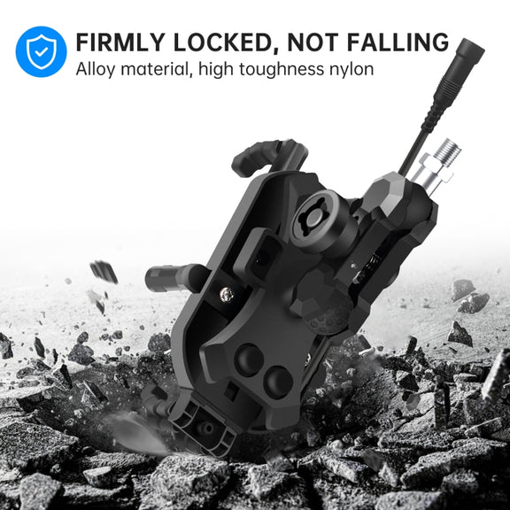 WUPP ZH-1848B2 15W Motorcycle Wireless Fast Charging Phone Navigation Holder, Style:M10 Ball Joint