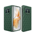 For Huawei Mate X3 Diamond Lattice Integrated Leather Phone Case(Green) - Huawei Cases by PMC TechLife | Online Shopping South Africa | PMC TechLife | Buy Now Pay Later Mobicred