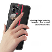For Huawei P50 Pocket  Litchi Texture PU Shockproof Phone Case(Red)