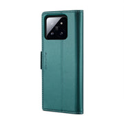 For Xiaomi 14 Pro CaseMe 023 Butterfly Buckle Litchi Texture RFID Anti-theft Leather Phone Case(Pearly Blue)