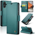 For Xiaomi Redmi Note 13 Pro+ 5G CaseMe 023 Butterfly Buckle Litchi Texture RFID Anti-theft Leather Phone Case(Pearly Blue) - free shipping - PMC Jewellery - Order now!