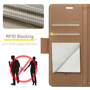 For Xiaomi Poco X6 Pro 5G/Redmi K70E 5G CaseMe 023 Butterfly Buckle Litchi Texture RFID Anti-theft Leather Phone Case(Brown)