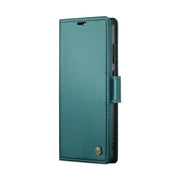 For Xiaomi Poco X6 Pro 5G/Redmi K70E 5G CaseMe 023 Butterfly Buckle Litchi Texture RFID Anti-theft Leather Phone Case(Pearly Blue)