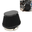 51mm XH-UN073 Mushroom Head Style Car Modified Air Filter Motorcycle Exhaust Filter(Black) - Air Intake System by PMC TechLife | Online Shopping South Africa | PMC TechLife | Buy Now Pay Later Mobicred