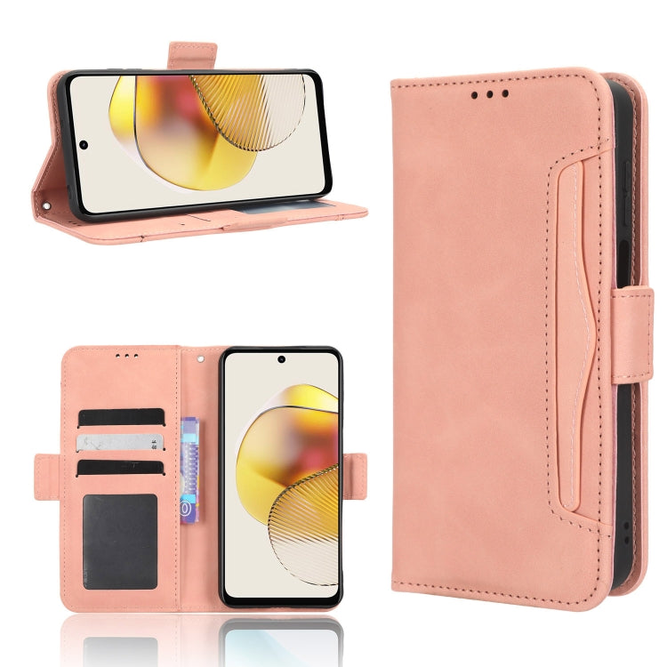 For Motorola Moto G 5G 2023 Skin Feel Calf Texture Card Slots Leather Phone Case(Pink) - free shipping - PMC TechLife - Order now!
