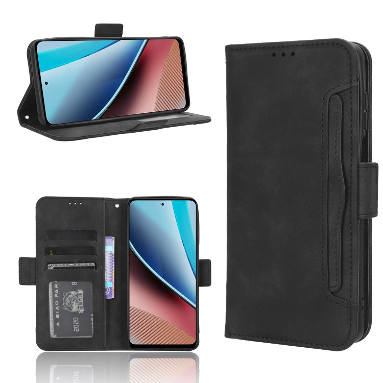 For Motorola Moto G Stylus 5G 2023 Skin Feel Calf Texture Card Slots Leather Phone Case(Black) - Motorola Cases by PMC TechLife | Online Shopping South Africa | PMC TechLife | Buy Now Pay Later Mobicred