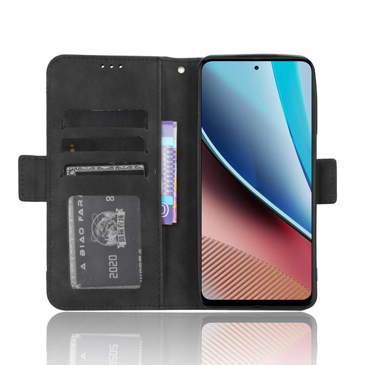 For Motorola Moto G Stylus 5G 2023 Skin Feel Calf Texture Card Slots Leather Phone Case(Black) - Motorola Cases by PMC TechLife | Online Shopping South Africa | PMC TechLife | Buy Now Pay Later Mobicred