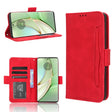 For Motorola Edge 40 Skin Feel Calf Texture Card Slots Leather Phone Case(Red) - Motorola Cases by PMC TechLife | Online Shopping South Africa | PMC TechLife | Buy Now Pay Later Mobicred