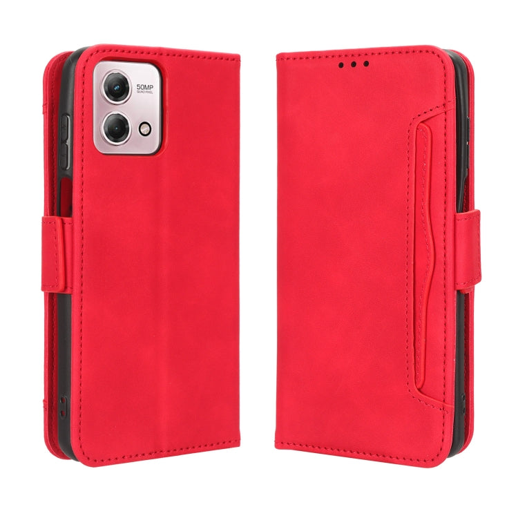 For Motorola Moto G Stylus 4G 2023 Skin Feel Calf Texture Card Slots Leather Phone Case(Red) - free shipping - PMC TechLife - Order now!