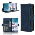 For Motorola Edge 40 Neo 5G Skin Feel Calf Texture Card Slots Leather Phone Case(Blue) - Motorola Cases by PMC TechLife | Online Shopping South Africa | PMC TechLife | Buy Now Pay Later Mobicred