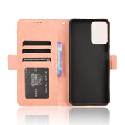 For Motorola Moto G Power 5G 2024 Skin Feel Calf Texture Card Slots Leather Phone Case(Pink)