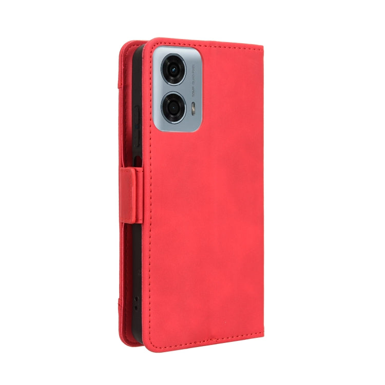 For Motorola Moto G Power 5G 2024 Skin Feel Calf Texture Card Slots Leather Phone Case(Red) - free shipping - PMC TechLife - Order now!