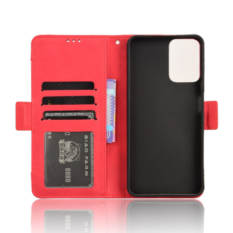 For Motorola Moto G Power 5G 2024 Skin Feel Calf Texture Card Slots Leather Phone Case(Red) - free shipping - PMC TechLife - Order now!