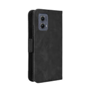 For Motorola Edge 2024 5G Skin Feel Calf Texture Card Slots Leather Phone Case(Black)