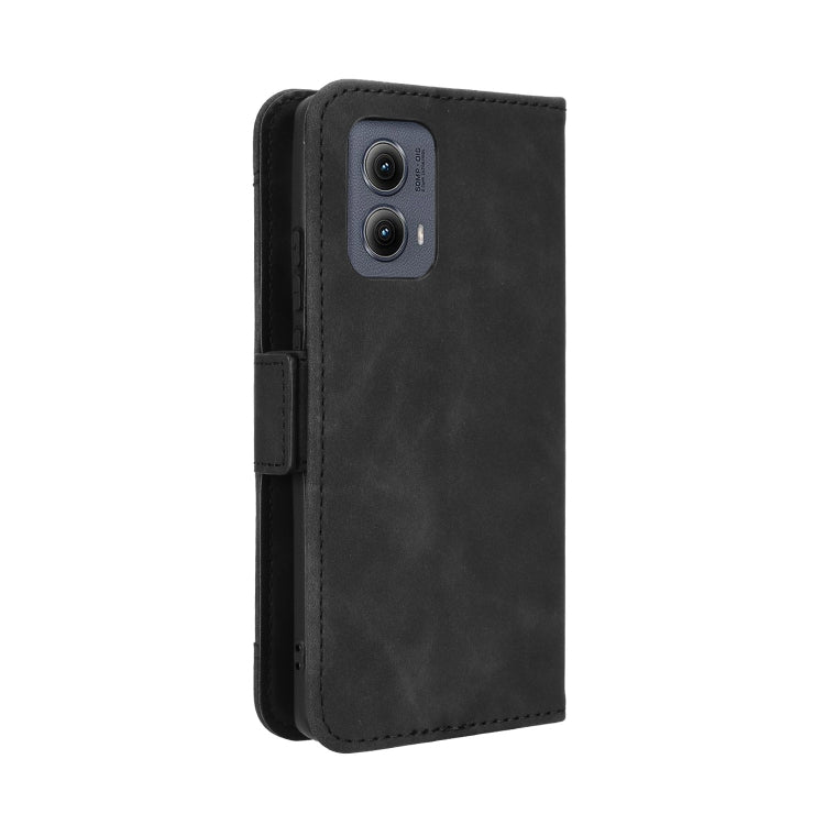 For Motorola Edge 2024 5G Skin Feel Calf Texture Card Slots Leather Phone Case(Black)