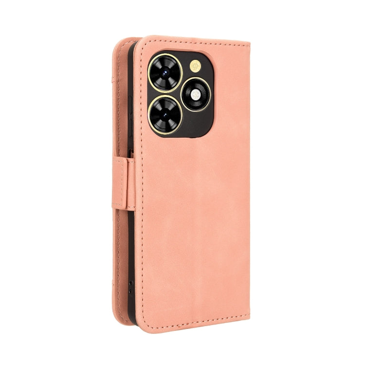 For Tecno Spark Go 2024 / Spark 20C Skin Feel Calf Texture Card Slots Leather Phone Case(Pink) - Tecno Cases by PMC Jewellery | Online Shopping South Africa | PMC Jewellery | Buy Now Pay Later Mobicred