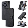 For vivo X100 5G AZNS Sheepskin Texture Flip Leather Phone Case(Black) - free shipping - PMC TechLife - Order now!