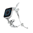 Bead Bracelet Metal Watch Band For Apple Watch SE 2023 44mm(Silver Owl) - free shipping - PMC TechLife - Order now!