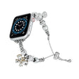 Bead Bracelet Metal Watch Band For Apple Watch Ultra 2 49mm(Gold Butterfly) - free shipping - PMC TechLife - Order now!