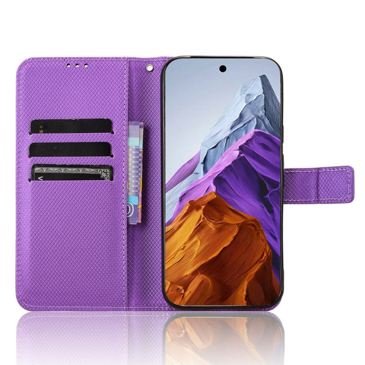 For Google Pixel 9 Pro Diamond Texture Leather Phone Case(Purple) - free shipping - PMC TechLife - Order now!