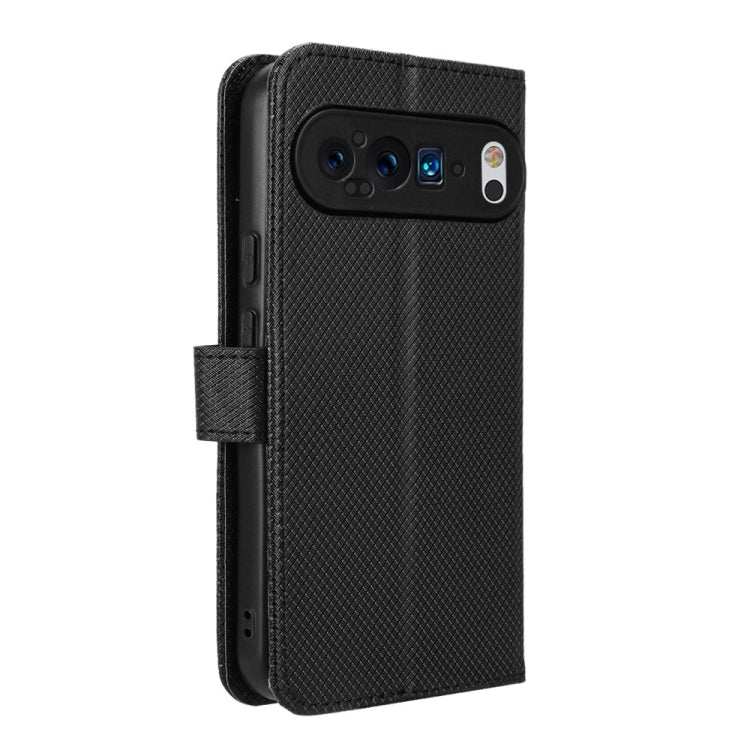 For Google Pixel 9 Diamond Texture Leather Phone Case(Black)