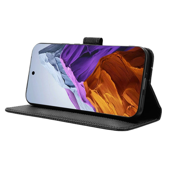 For Google Pixel 9 Diamond Texture Leather Phone Case(Black)