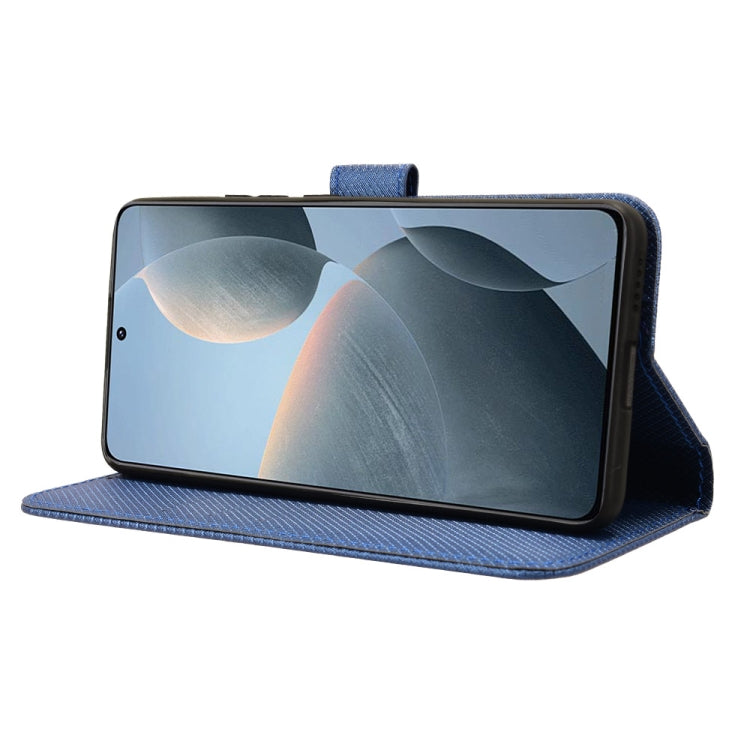 For Xiaomi Redmi K70 / K70 Pro Diamond Texture Leather Phone Case(Blue) - free shipping - PMC Jewellery - Order now!