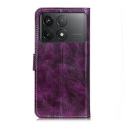 For Xiaomi Redmi K70 5G / K70 Pro 5G Retro Crazy Horse Texture Leather Phone Case(Purple)