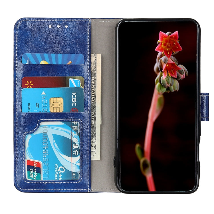 For Xiaomi Redmi K70 5G / K70 Pro 5G Retro Crazy Horse Texture Leather Phone Case(Blue)