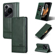 For Huawei Pura 70 Pro / 70 Pro+ AZNS Magnetic Calf Texture Flip Leather Phone Case(Dark Green) - free shipping - PMC Jewellery - Order now!