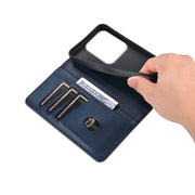 For Huawei Pura 70 Pro / 70 Pro+ AZNS Magnetic Calf Texture Flip Leather Phone Case(Dark Blue)