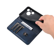 For Huawei Pura 70 Pro / 70 Pro+ Fine Hole AZNS Magnetic Calf Texture Flip Leather Phone Case(Dark Blue)