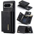 For Google Pixel 8 Pro DG.MING M1 Series 3-Fold Multi Card Wallet + Magnetic Phone Case(Black) - Google Cases by DG.MING | Online Shopping South Africa | PMC TechLife | Buy Now Pay Later Mobicred