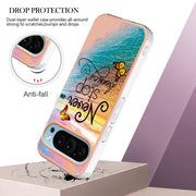 For Google Pixel 9 / 9 Pro Electroplating IMD TPU Phone Case(Dream Butterfly)