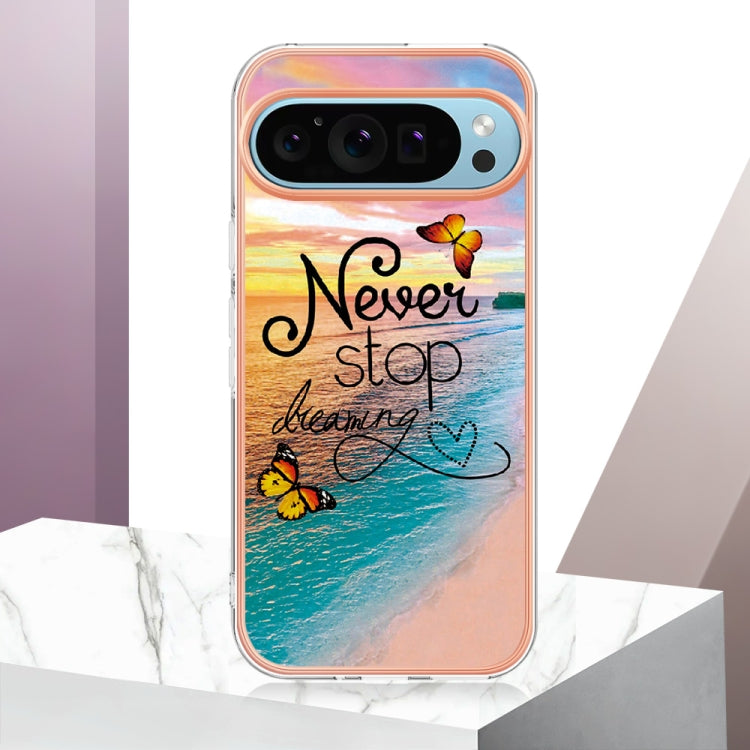 For Google Pixel 9 Pro XL Electroplating IMD TPU Phone Case(Dream Butterfly) - Google Cases by PMC TechLife | Online Shopping South Africa | PMC TechLife | Buy Now Pay Later Mobicred