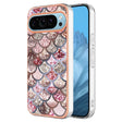 For Google Pixel 9 Pro XL Electroplating IMD TPU Phone Case(Pink Scales) - Google Cases by PMC TechLife | Online Shopping South Africa | PMC TechLife | Buy Now Pay Later Mobicred
