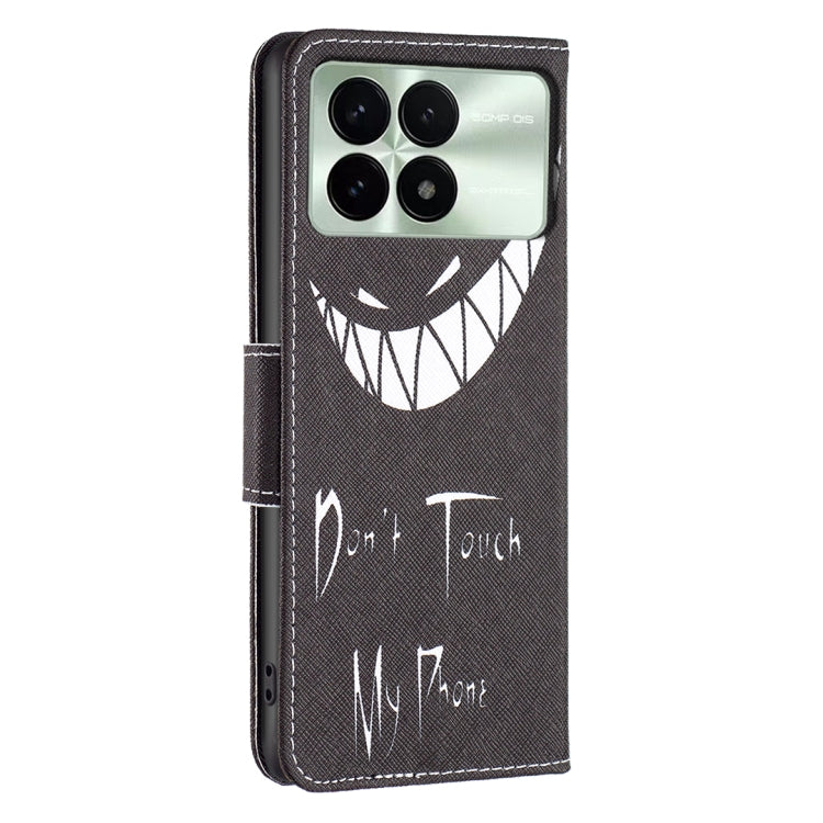 For Xiaomi Redmi K70 / K70 Pro Colored Drawing Pattern Leather Phone Case(Smirk) - free shipping - PMC Jewellery - Order now!