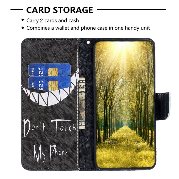 For Xiaomi Redmi K70 / K70 Pro Colored Drawing Pattern Leather Phone Case(Smirk)