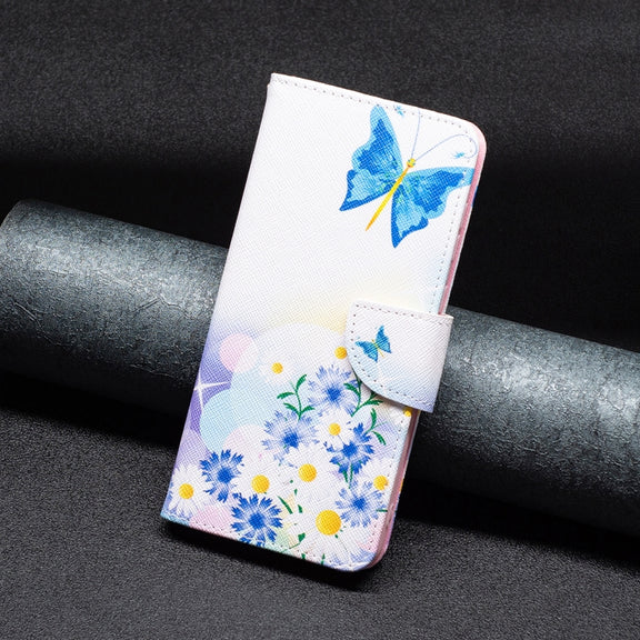 For Xiaomi Redmi K70 / K70 Pro Colored Drawing Pattern Leather Phone Case(Butterfly Love)