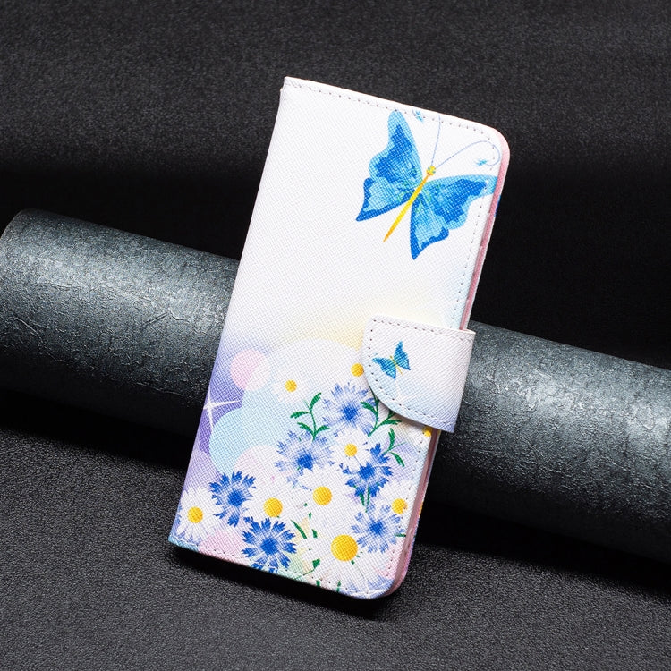 For Xiaomi Redmi K70 / K70 Pro Colored Drawing Pattern Leather Phone Case(Butterfly Love)