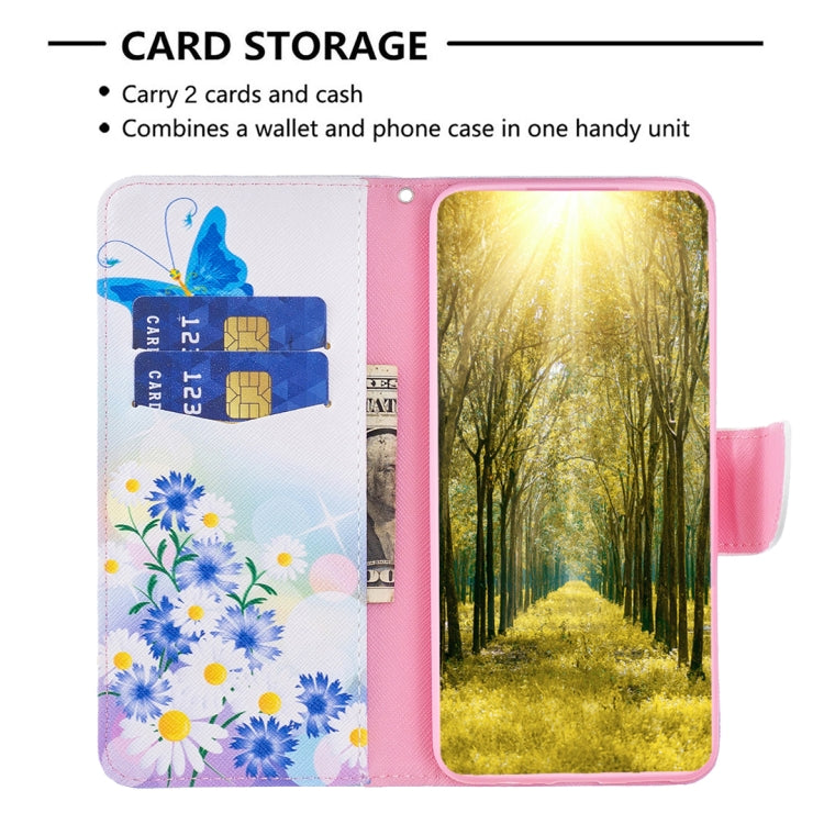 For Xiaomi Redmi K70 / K70 Pro Colored Drawing Pattern Leather Phone Case(Butterfly Love)