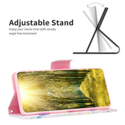 For Xiaomi Redmi K70 / K70 Pro Colored Drawing Pattern Leather Phone Case(Butterfly Love)