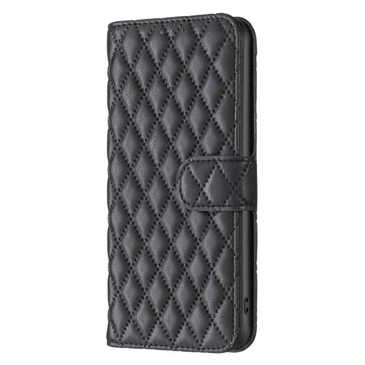 For Google Pixel 9 Pro Diamond Lattice Wallet Leather Flip Phone Case(Black) - Google Cases by PMC TechLife | Online Shopping South Africa | PMC TechLife | Buy Now Pay Later Mobicred